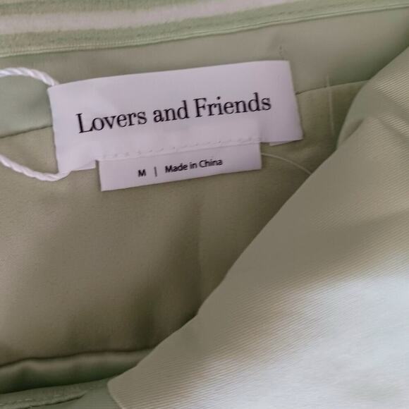 Lovers + Friends Jolene Dress Sage Green M NWT - Picture 13 of 15
